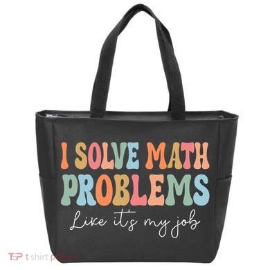 Problem Solver Math Mathematics Back To School Math Teacher Tote Bag