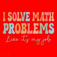 Problem Solver Math Mathematics Back To School Math Teacher Santa Hat thumb 1