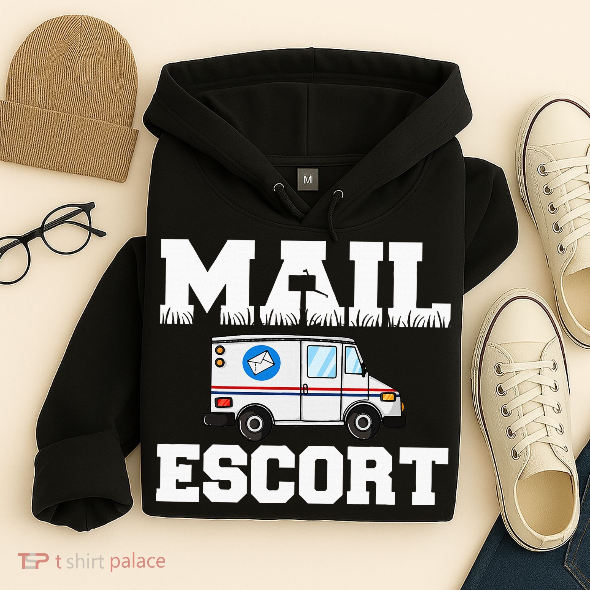 Postal Service Mailman US Postman Worker Hoodie