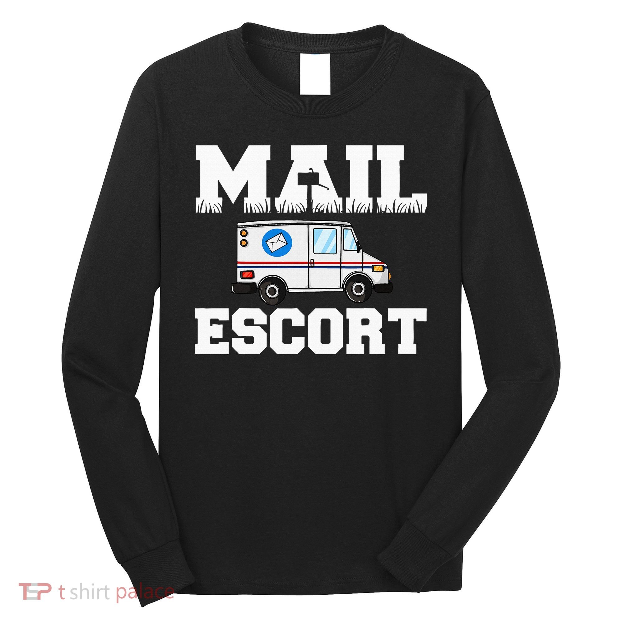 Postal Service Mailman US Postman Worker Long Sleeve Shirt