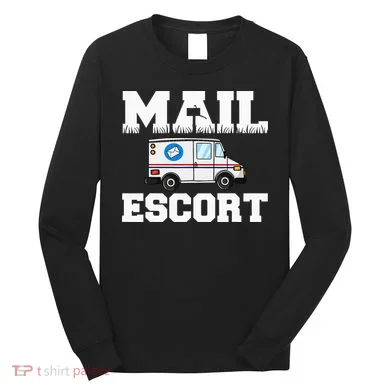 Postal Service Mailman US Postman Worker Long Sleeve Shirt