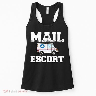 Postal Service Mailman US Postman Worker Women's Tank Top