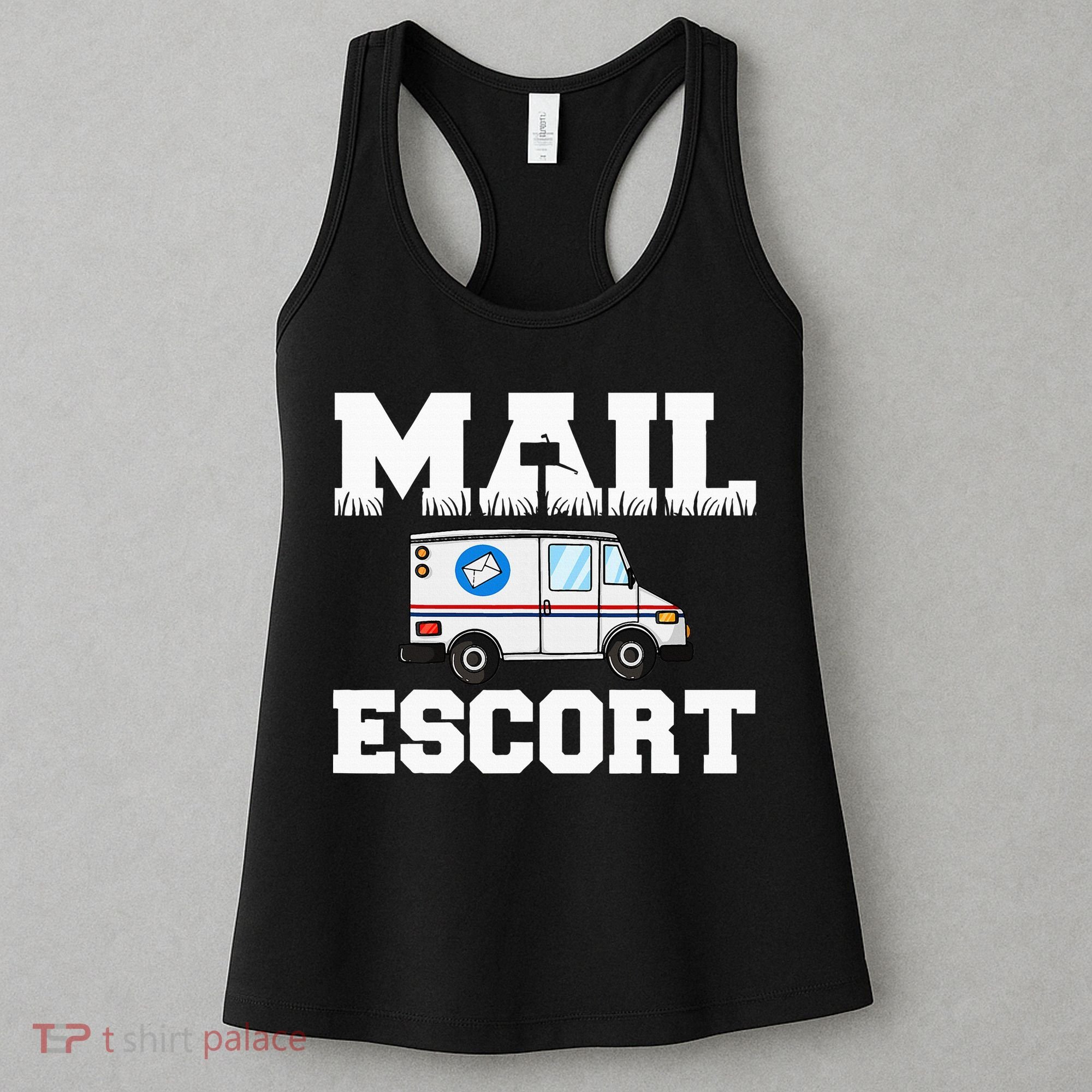 Postal Service Mailman US Postman Worker Women's Tank Top