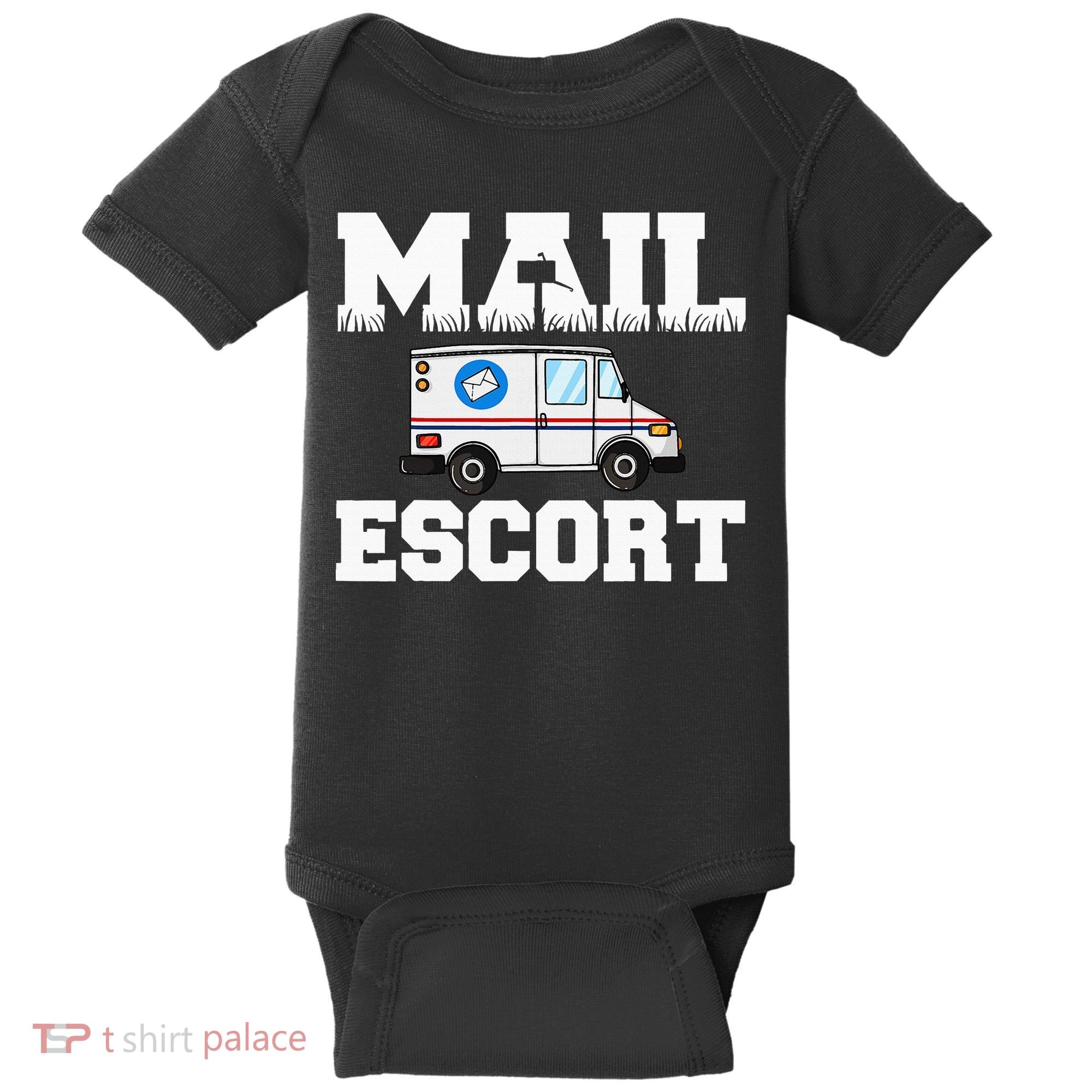 Postal Service Mailman US Postman Worker Baby Bodysuit