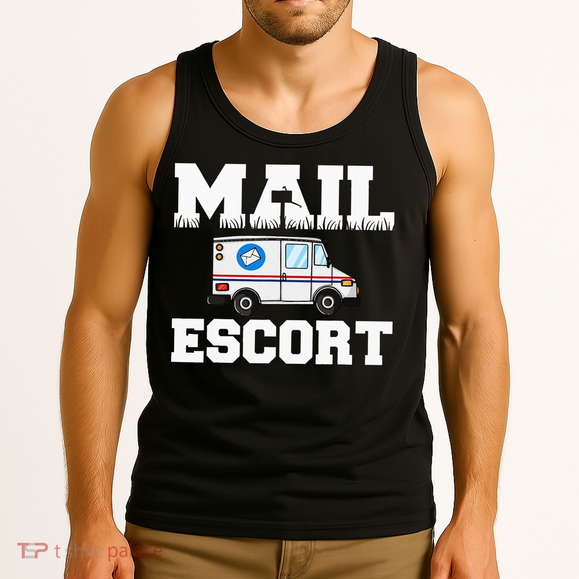 Postal Service Mailman US Postman Worker Tank Top