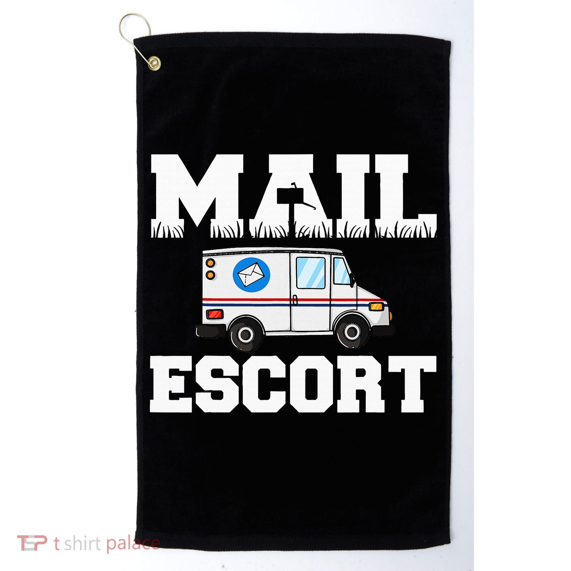 Postal Service Mailman US Postman Worker Golf Towel