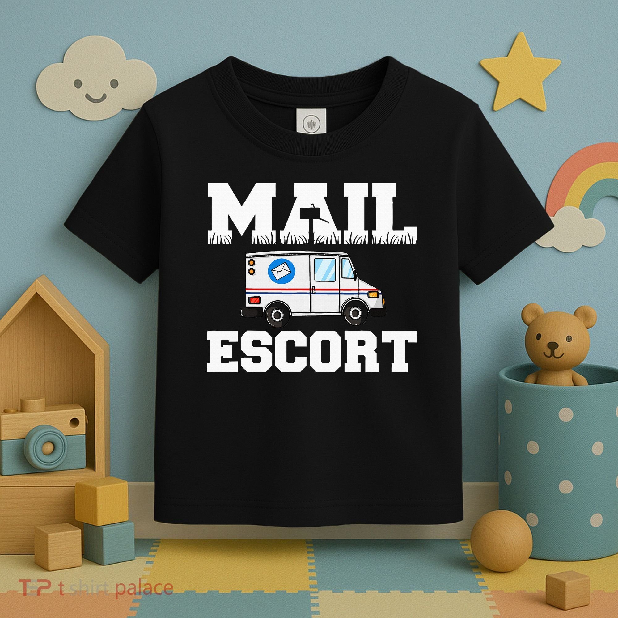 Postal Service Mailman US Postman Worker Toddler T-Shirt