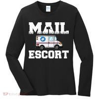 Postal Service Mailman US Postman Worker Women's Long Sleeve Shirt thumb 0