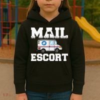 Postal Service Mailman US Postman Worker Kids Hoodie thumb 3