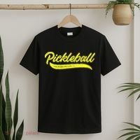 Pickleball Squad Match Retro Vintage Pickleball T-Shirt thumb 2