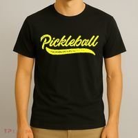 Pickleball Squad Match Retro Vintage Pickleball T-Shirt thumb 3