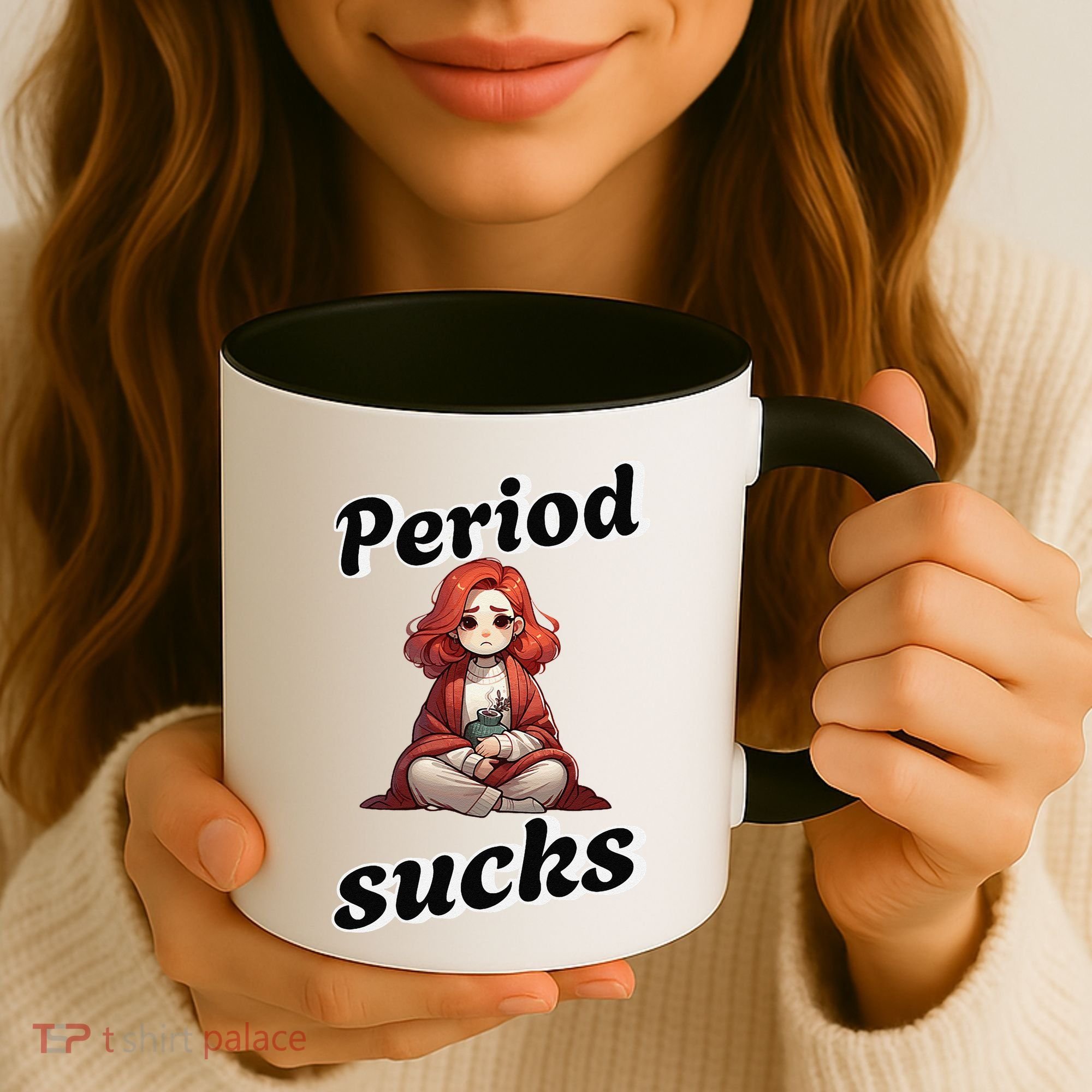 Period Sucks Menstrual Saying Coffee Mug