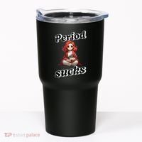 Period Sucks Menstrual Saying Tumbler thumb 0