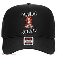 Period Sucks Menstrual Saying Hat thumb 0