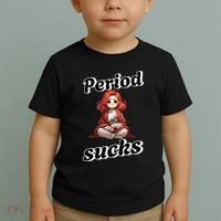Period Sucks Menstrual Saying Toddler T-Shirt thumb 2