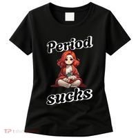 Period Sucks Menstrual Saying Women's T-Shirt thumb 0