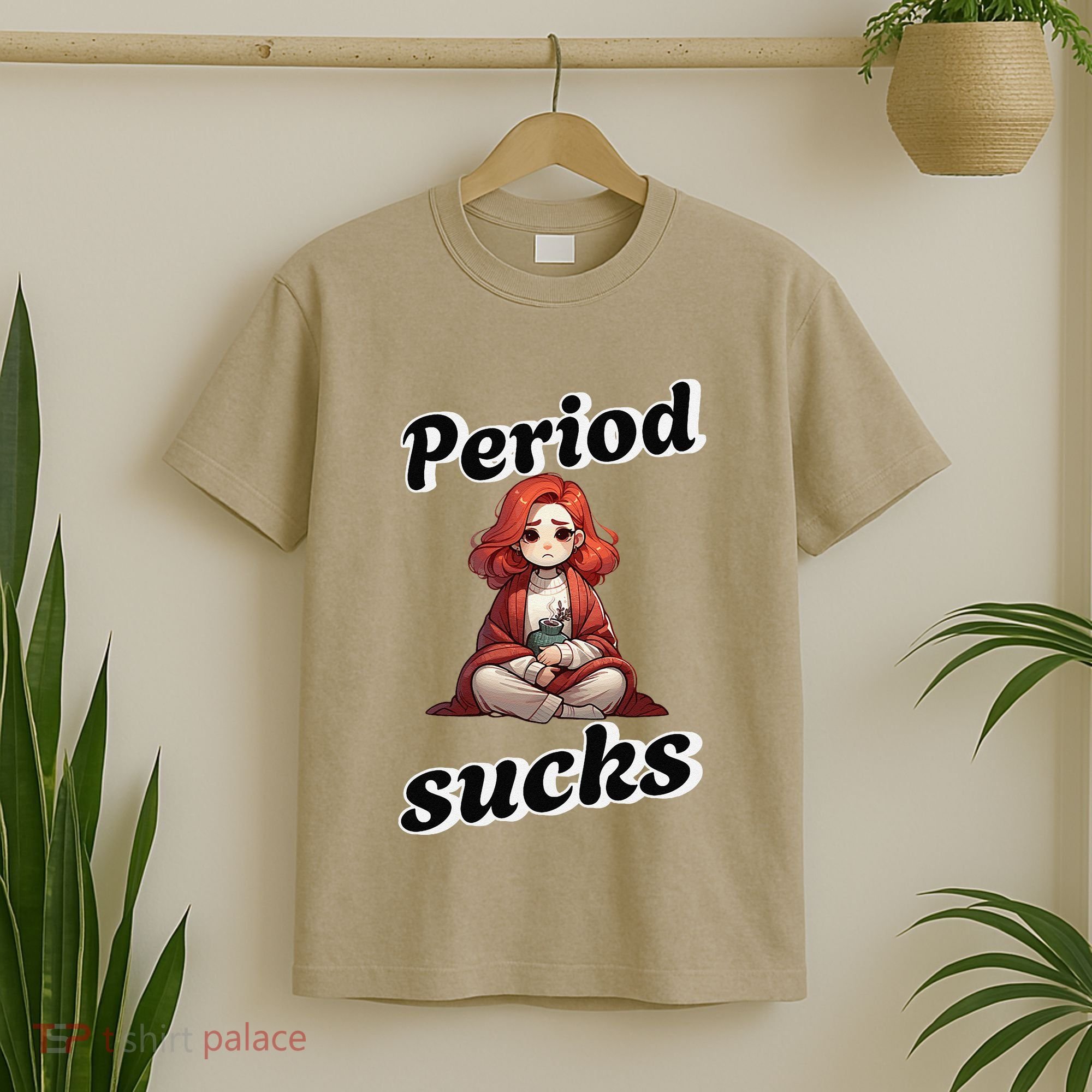 Period Sucks Menstrual Saying T-Shirt