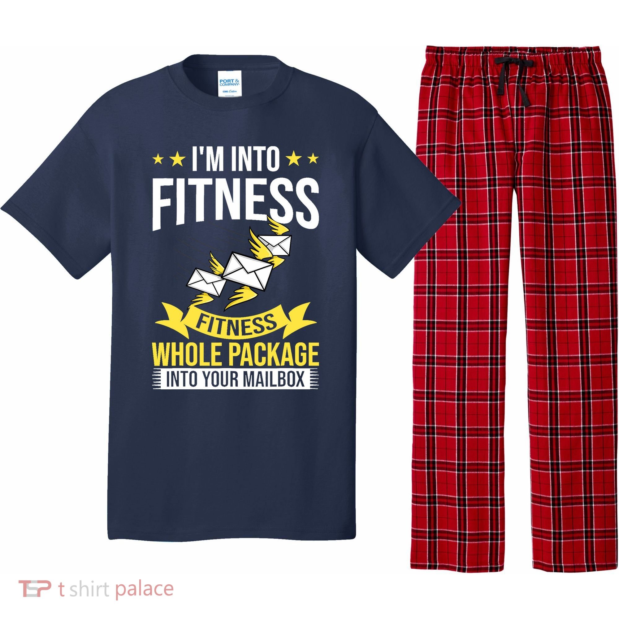 Postal Service Mailman US Postman Worker Pajama Set