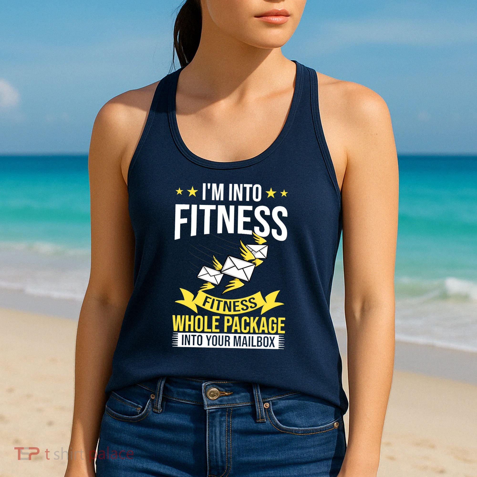 Postal Service Mailman US Postman Worker Women's Tank Top