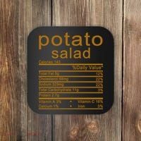 Potato Salad Nutrition Facts Label Coaster thumb 0