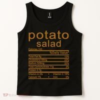 Potato Salad Nutrition Facts Label Tank Top thumb 2