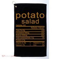Potato Salad Nutrition Facts Label Golf Towel thumb 0