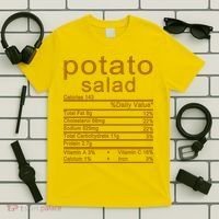 Potato Salad Nutrition Facts Label T-Shirt thumb 5