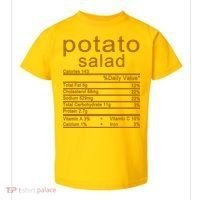 Potato Salad Nutrition Facts Label Toddler T-Shirt thumb 0