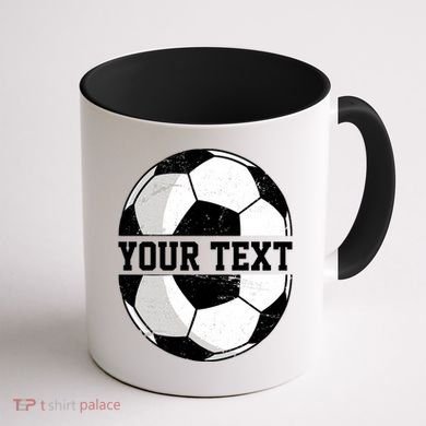 Personalized Soccer Name Custom Family Game Day Coffee Mug back