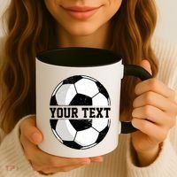 Personalized Soccer Name Custom Family Game Day Coffee Mug thumb 3
