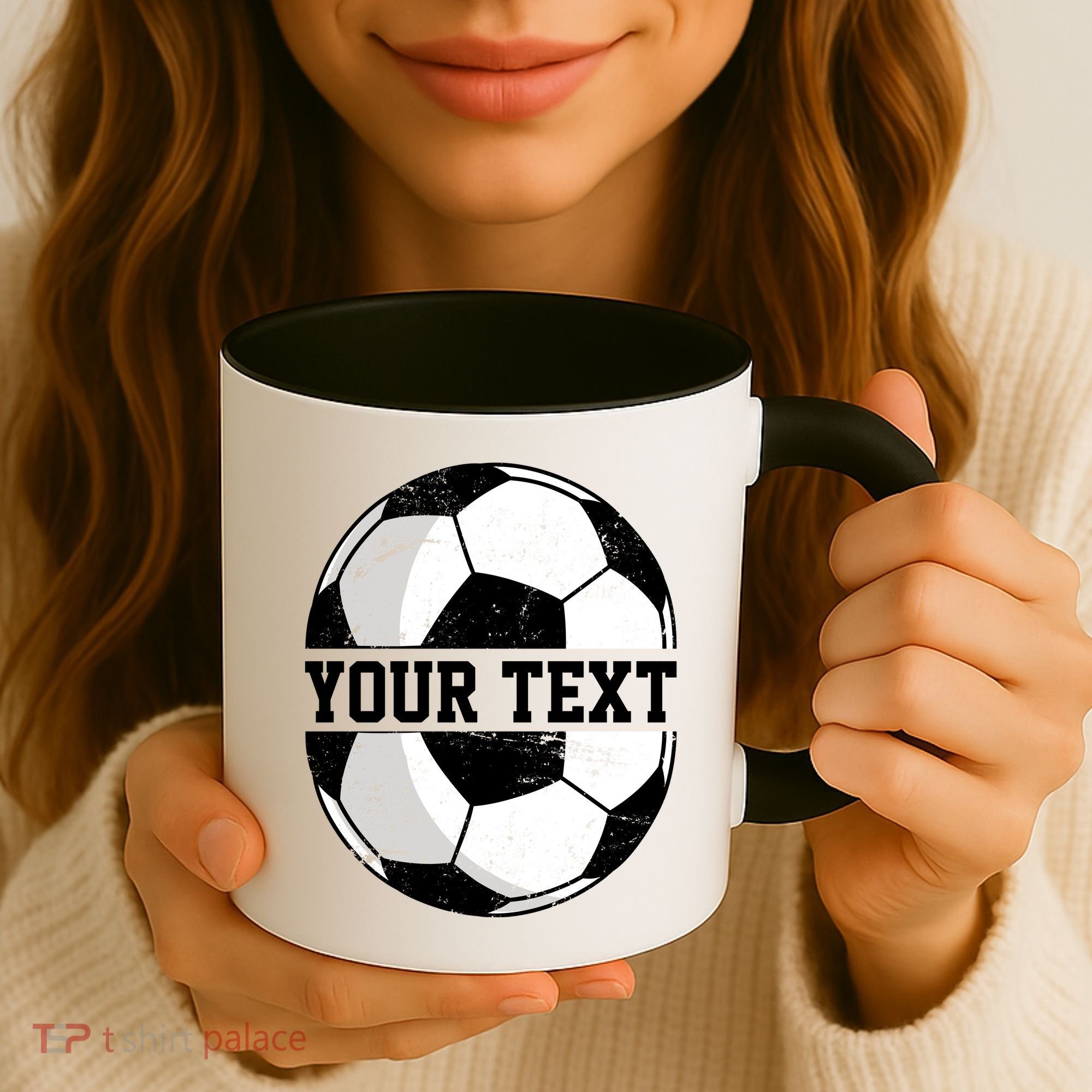 Personalized Soccer Name Custom Family Game Day Coffee Mug