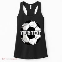 Personalized Soccer Name Custom Family Game Day Women's Tank Top thumb 0