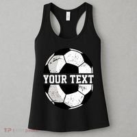 Personalized Soccer Name Custom Family Game Day Women's Tank Top thumb 3