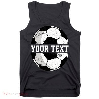 Personalized Soccer Name Custom Family Game Day Tank Top