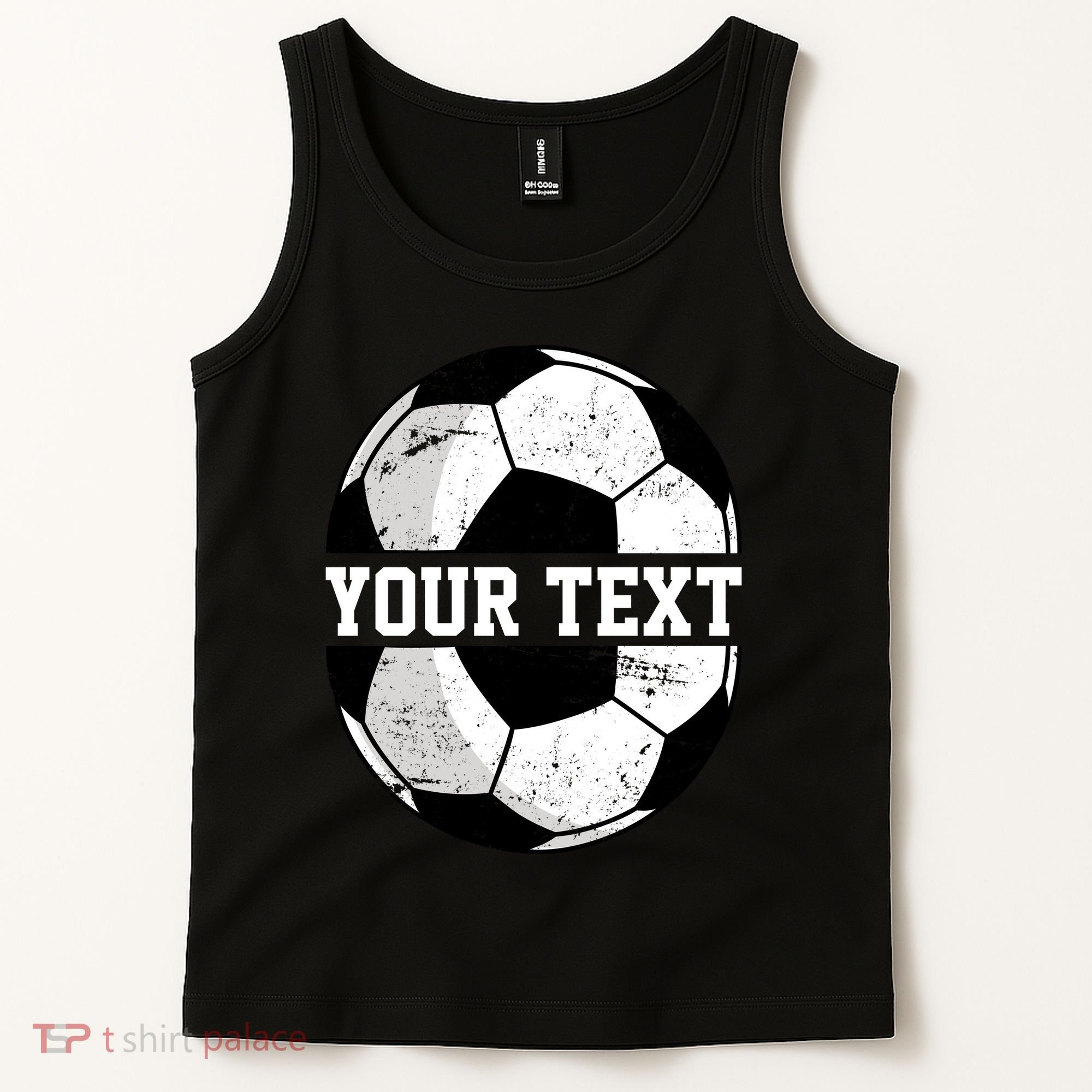 Personalized Soccer Name Custom Family Game Day Tank Top