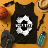 Personalized Soccer Name Custom Family Game Day Tank Top thumb 4