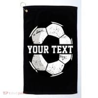 Personalized Soccer Name Custom Family Game Day Golf Towel thumb 0