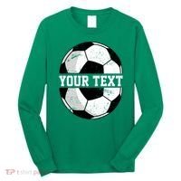 Personalized Soccer Name Custom Family Game Day Long Sleeve Shirt thumb 0