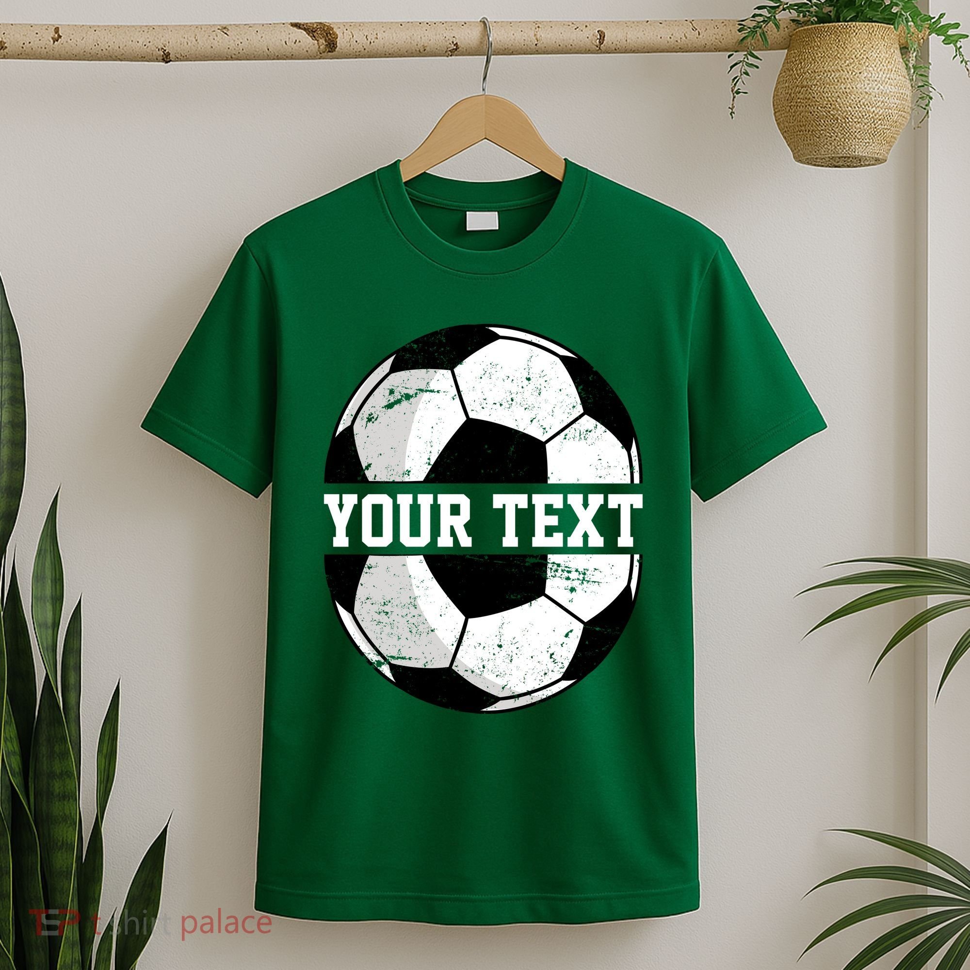 Personalized Soccer Name Custom Family Game Day T-Shirt