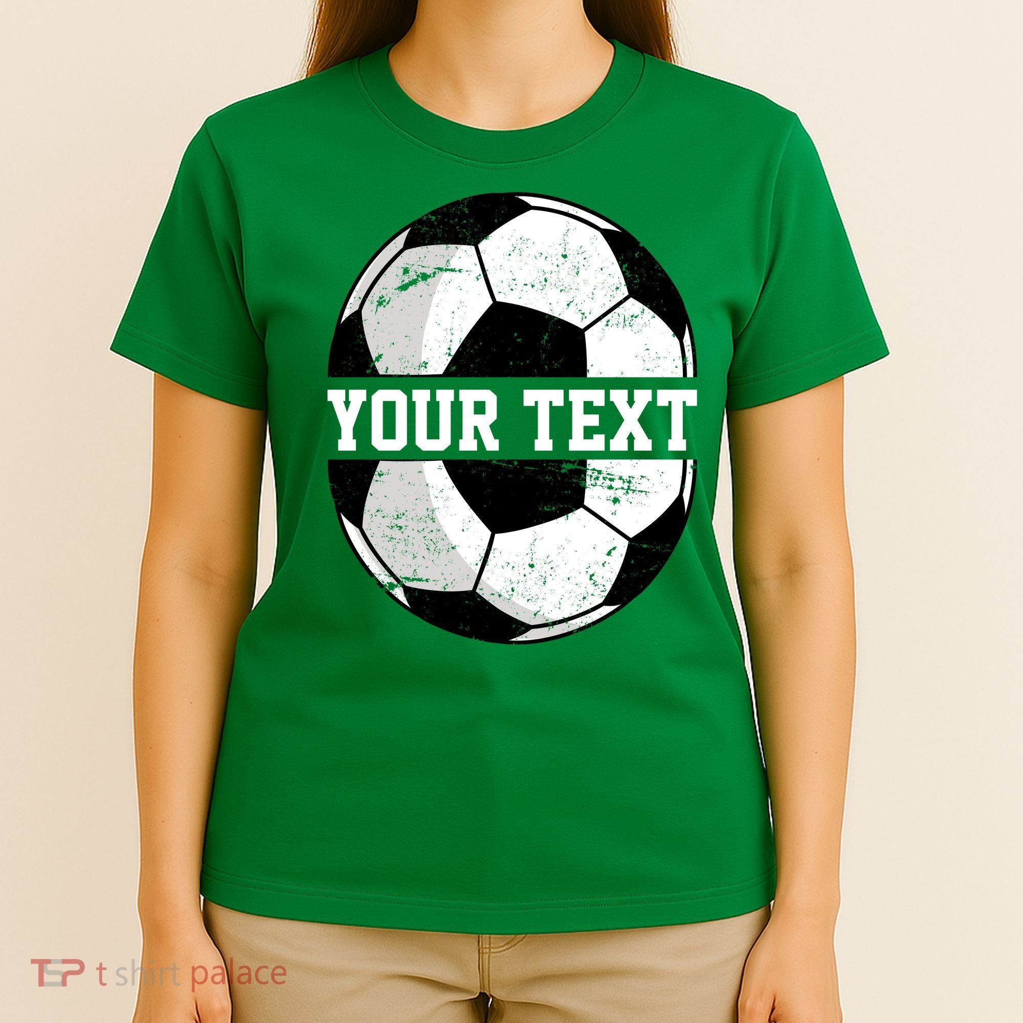 Personalized Soccer Name Custom Family Game Day T-Shirt
