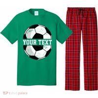 Personalized Soccer Name Custom Family Game Day Pajama Set thumb 0
