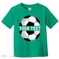 Personalized Soccer Name Custom Family Game Day Toddler T-Shirt thumb 0