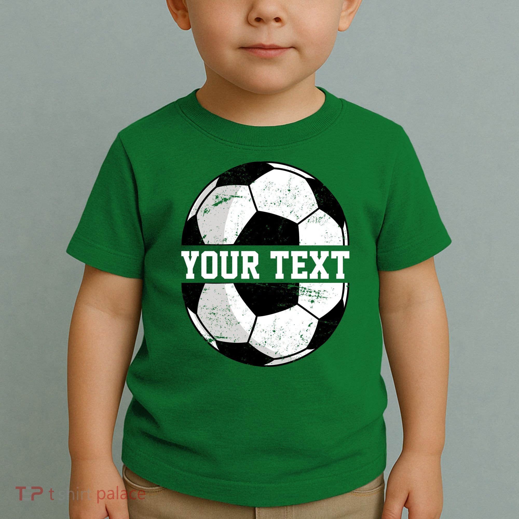 Personalized Soccer Name Custom Family Game Day Toddler T-Shirt
