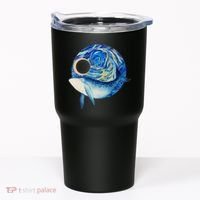 Painted Starry Night Whale Tumbler thumb 0