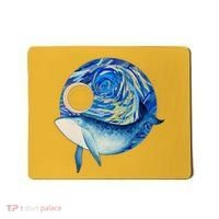 Painted Starry Night Whale Mousepad thumb 0