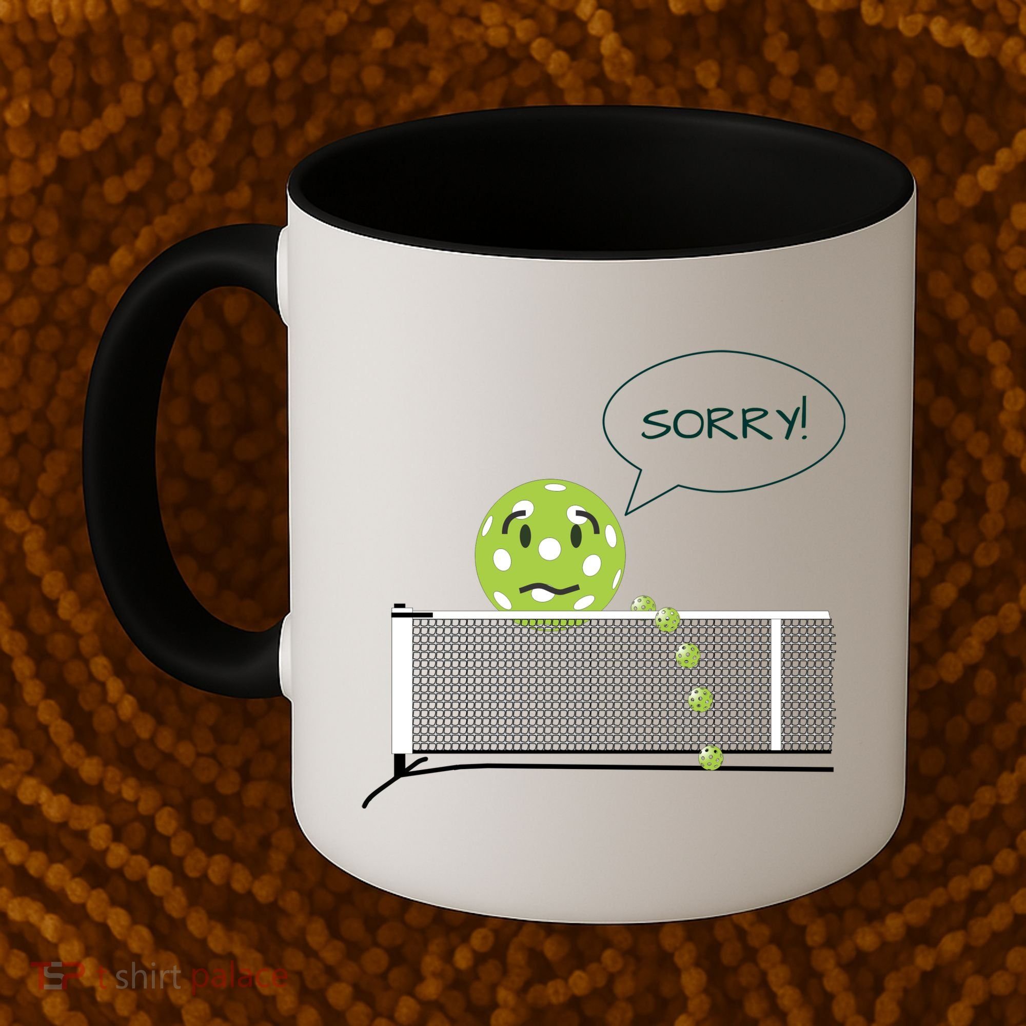 Pickleball Sorry Not Sorry Coffee Mug