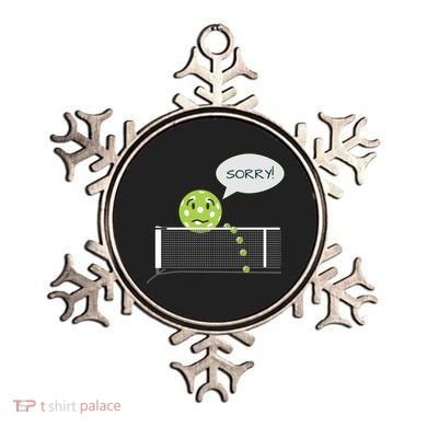 Pickleball Sorry Not Sorry Ornament
