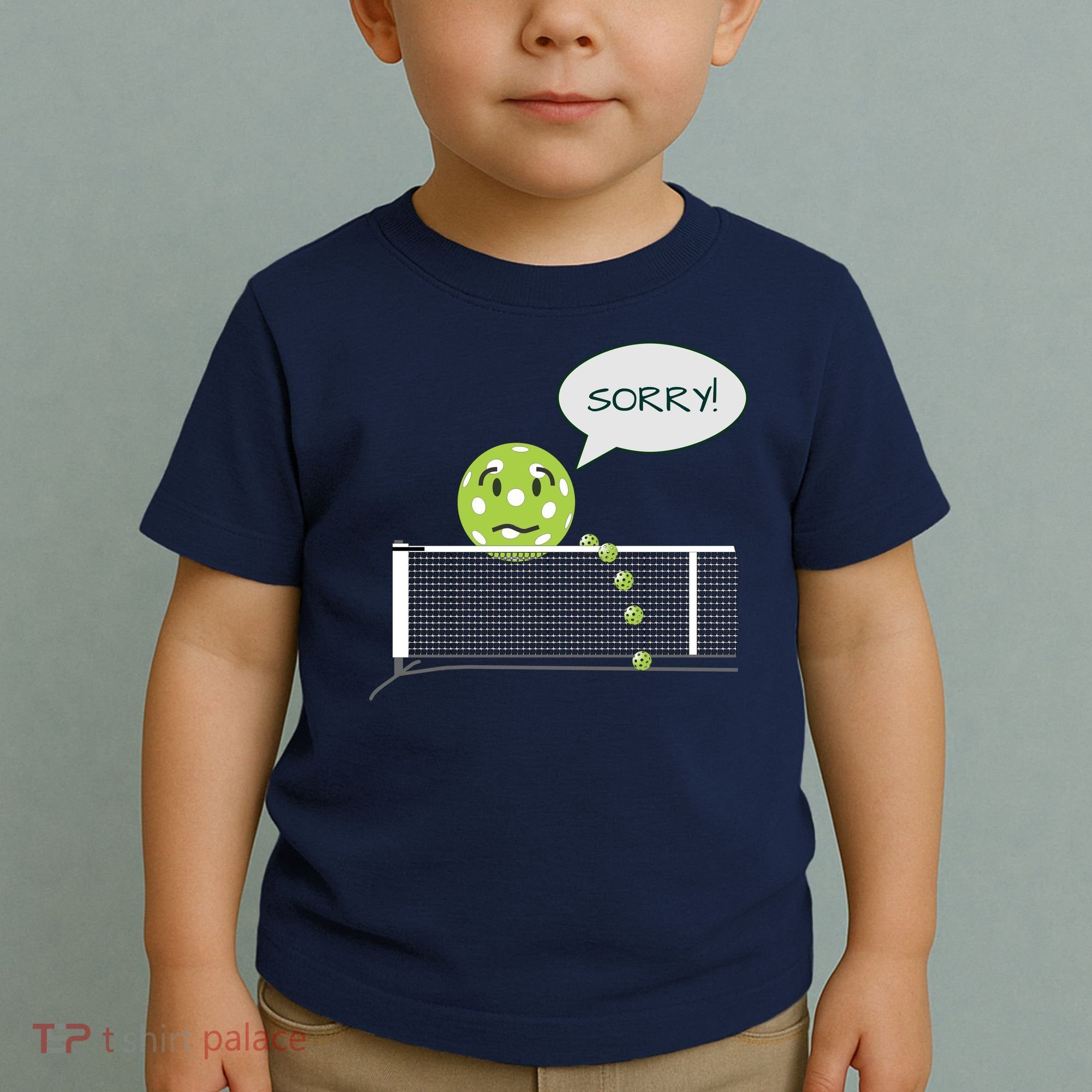 Pickleball Sorry Not Sorry Toddler T-Shirt