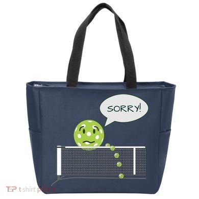 Pickleball Sorry Not Sorry Tote Bag