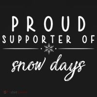 Proud Supporter Of Snow Days USA-Made Doggie Bandana thumb 2